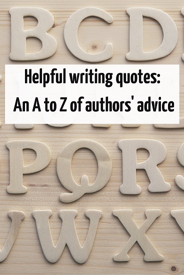 Helpful writing quotes - A to Z