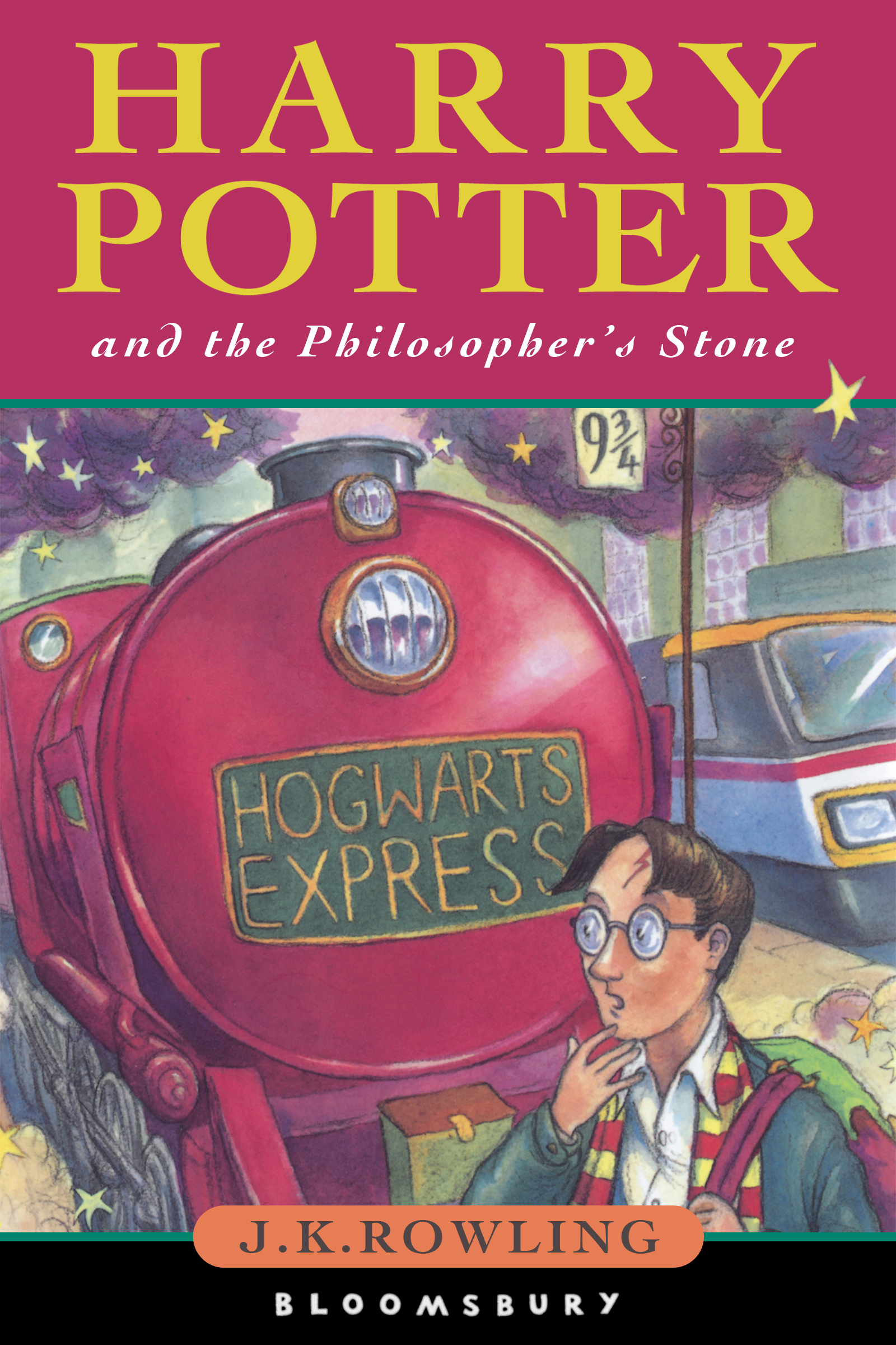 Writing for all ages - Harry Potter book cover