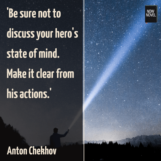 Anton Chekhov quote on writing characters | Now Novel